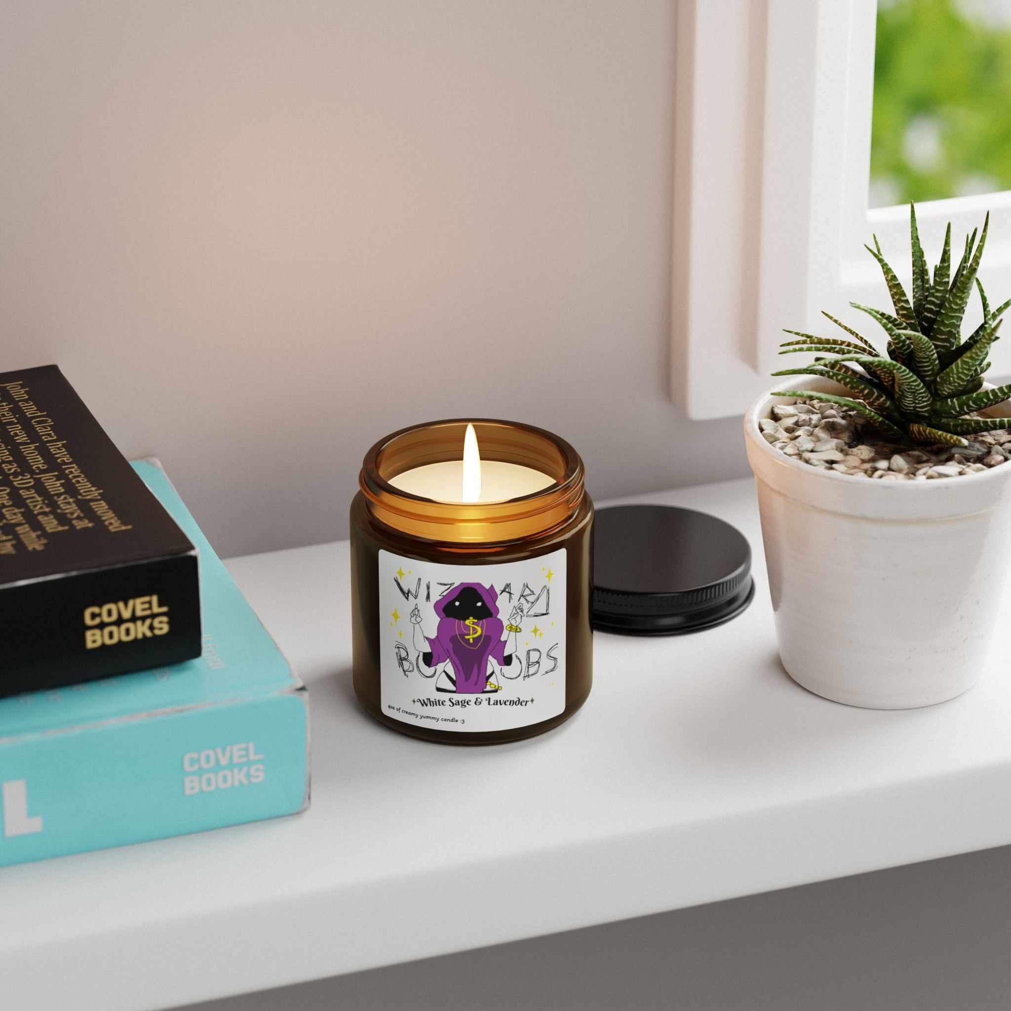 Wizard Boob Scented Soy Candle