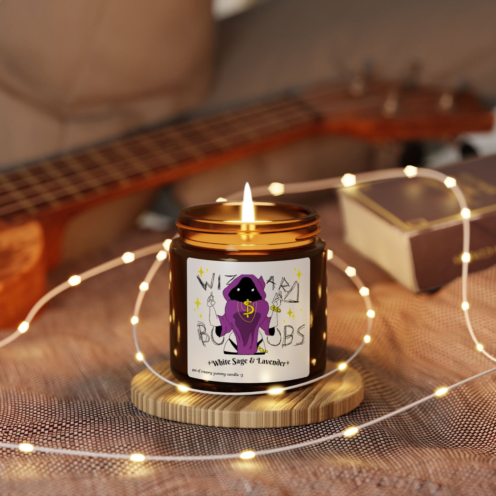 Wizard Boob Scented Soy Candle