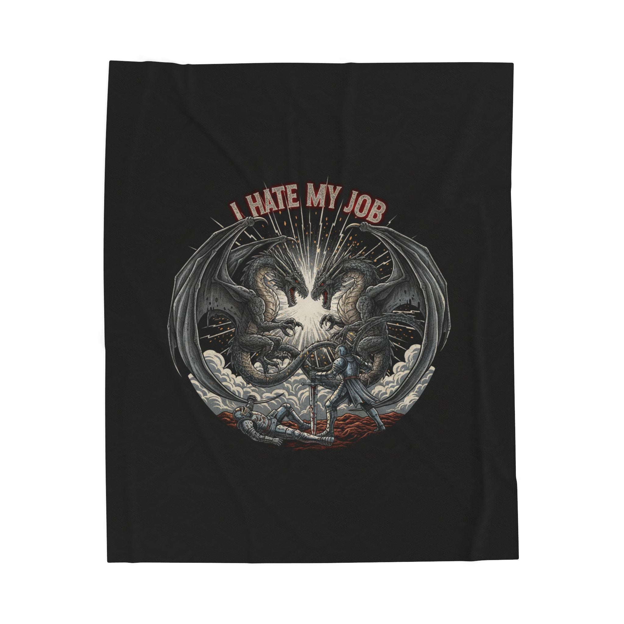 I Hate My Job - Blanket | Velveteen Plush